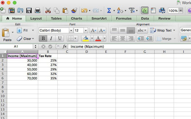 5 công thức Microsoft Excel hữu ích cho việc tính thuế