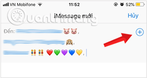 Thêm liên hệ bạn muốn tạo nhóm chat cùng