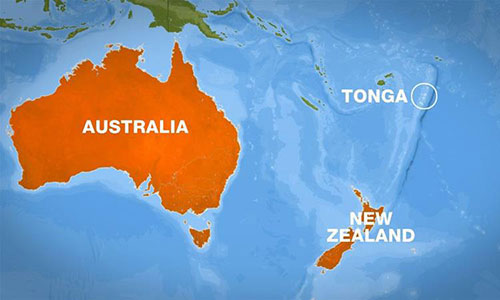 Đảo Tonga đón năm mới sớm nhất