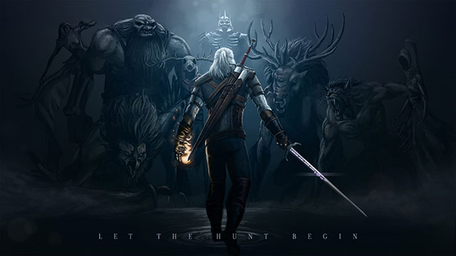 full hình nền the witcher