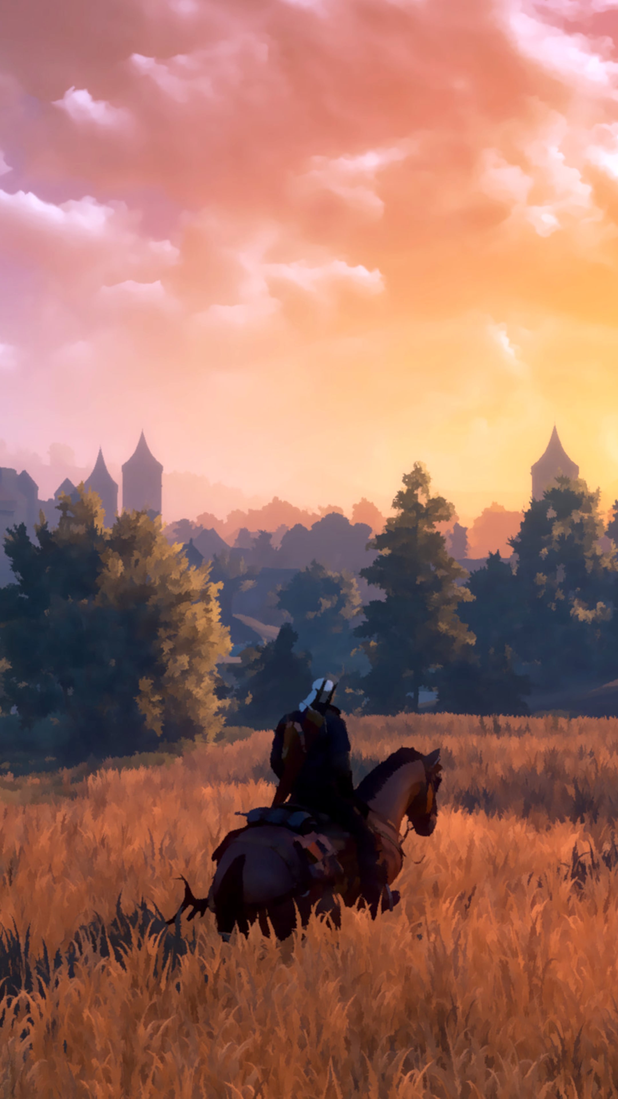 ảnh nền the witcher xiaomi