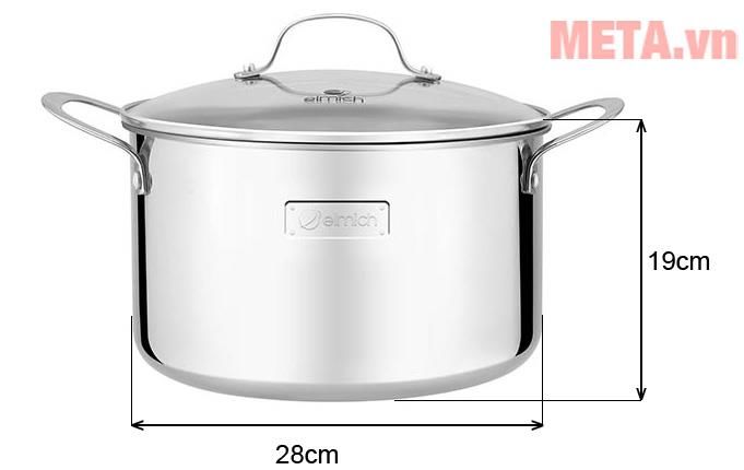 Nồi inox Elmich Tri-Max 2353736