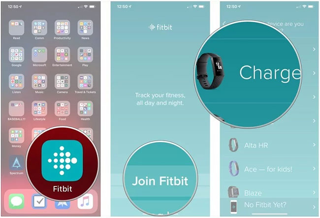 Đăng ký Fitbit