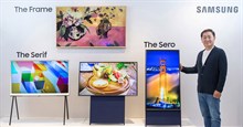 Samsung ra mắt Sero TV 43 inch, có thể xoay ngang dọc như smartphone