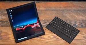 [CES 2020] Lenovo ThinkPad X1 Fold, laptop màn hình gập đầu tiên trên thế giới, giá 2,500USD