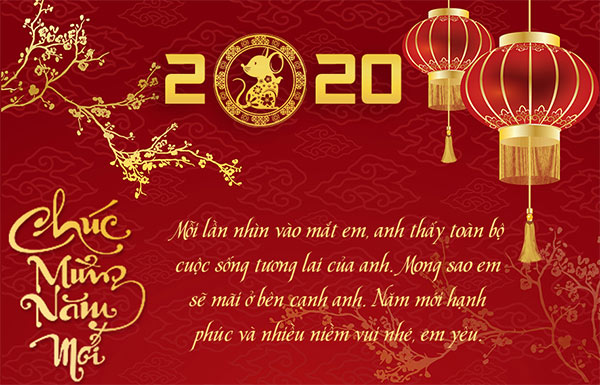 Chúc Tết cho người yêu