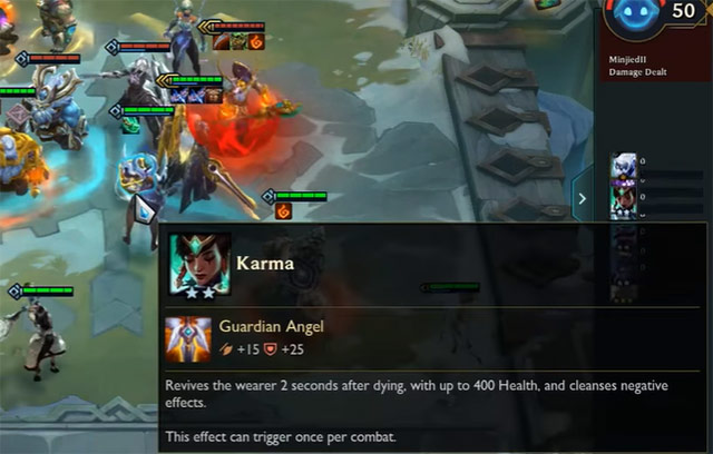 lên đồ karma dtcl