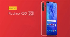 Realme X50 5G, màn hình đục lỗ 120Hz, Snapdragon 765G, giá từ 8,3 triệu