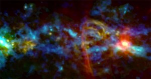 Các nhà thiên văn học phát hiện ra một “cây kẹo” ở trung tâm dải Ngân hà