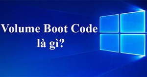 Volume Boot Code là gì?