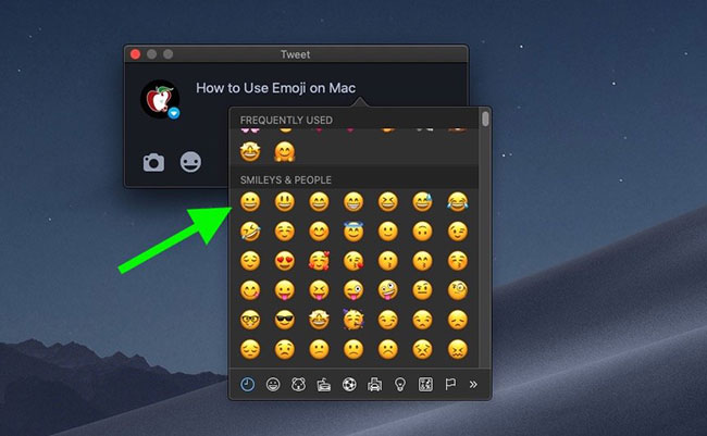 Công cụ chọn Emoji