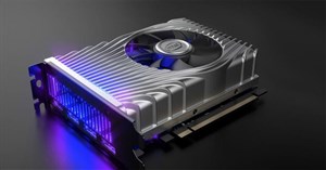 GPU rời đầu tiên của Intel với tản nhiệt kiểu lồng sốc, LED RGB đủ màu