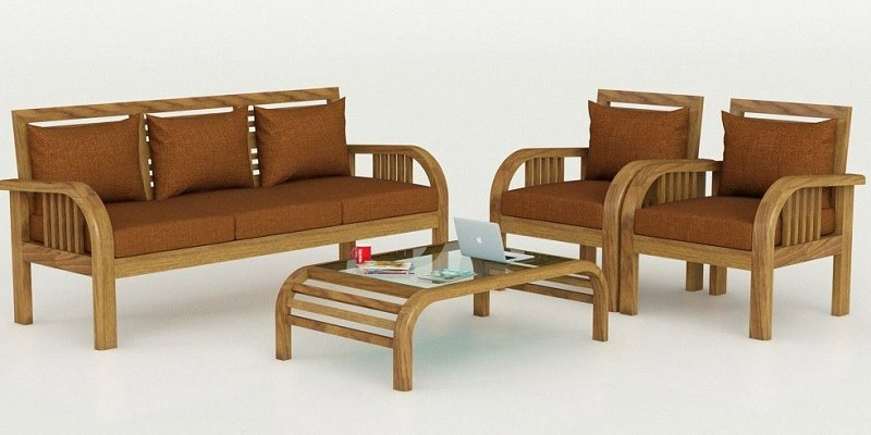 Bàn ghế gỗ phòng khách đẹp 8