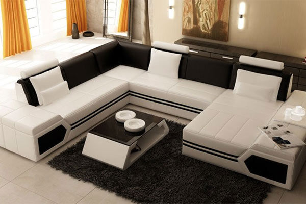Mẫu sofa chữ U