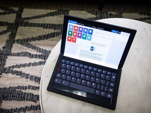 Những mẫu máy tính nhỏ gọn, có khả năng chuyển đổi linh hoạt theo mục đích sử dụng của người dùng như Lenovo ThinkPad X1 Fold có thể tương lai của PC. Ảnh: PC World.
