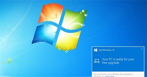 Cách gỡ thông báo nâng cấp Windows 7 từ Microsoft