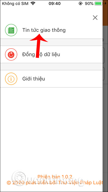 Giao diện ứng dụng