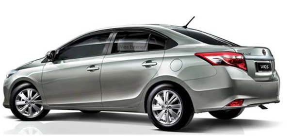 Bên ngoài Toyota Vios