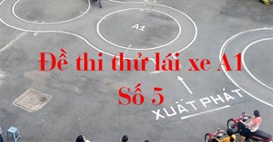 Thi thử bằng lái xe A1 đề 5