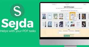 Cách chỉnh sửa PDF trên Sejda trực tuyến