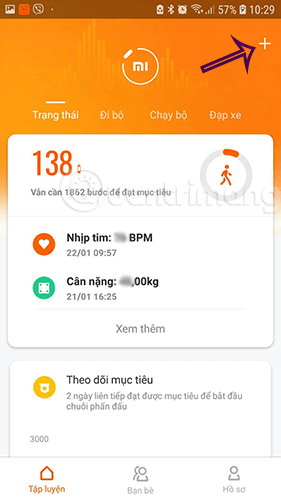 Ghép nối Mi Band 4 với điện thoại