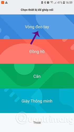 Chọn vòng đeo tay