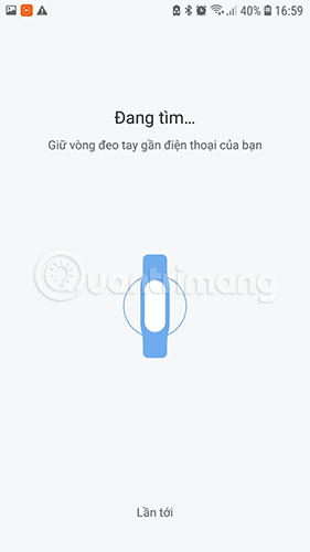 Đang tìm thiết bị