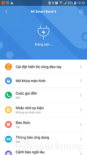 Chọn Thông báo ứng dụng
