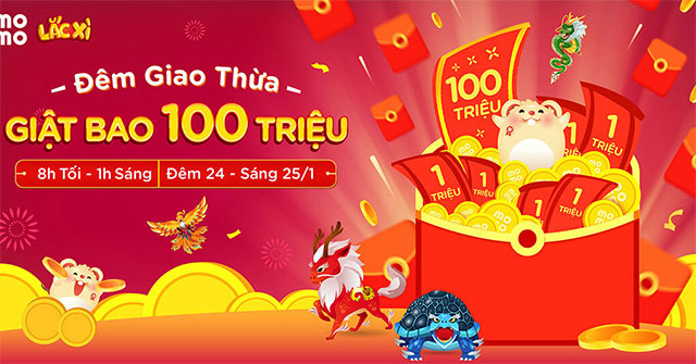 Lắc lì xì đêm 30 Tết