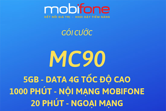 Đăng ký gói cước MC90