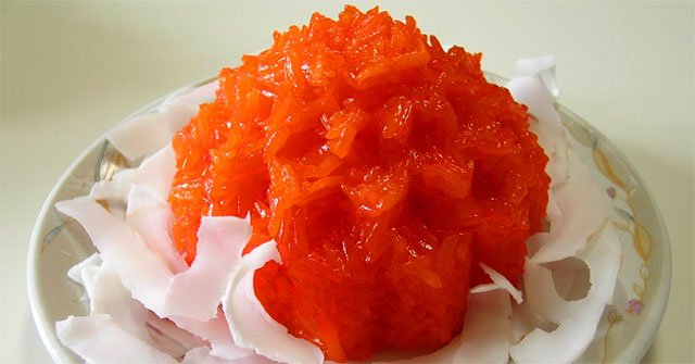 cách hông xôi gấc ngon