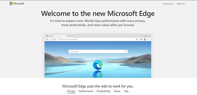 Edge chromium