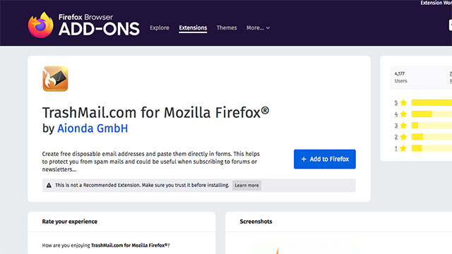 Tiện ích mở rộng Firefox