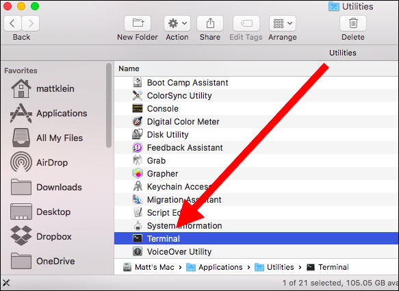 Cách khởi động lại Touch Bar trên macOS