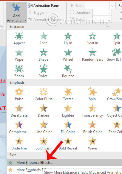 Nhấn vào ảnh để phóng to Thêm nhiều hiệu ứng
