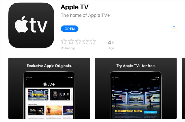 Download movies from the Apple TV app