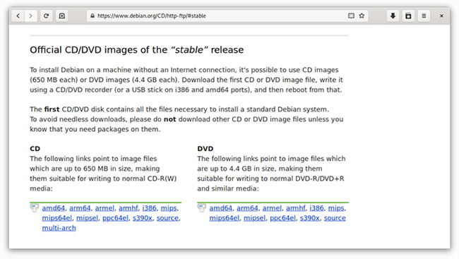 Cách cài đặt Debian Buster (Debian 10) trên Chromebook