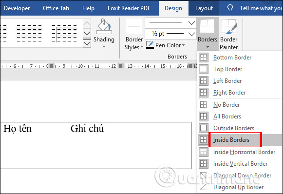 Sự đơn giản là yếu tố quan trọng trong một tài liệu. Hãy làm cho bảng của bạn trông hấp dẫn và dễ đọc hơn bằng tính năng \