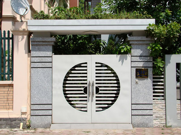Mẫu cổng sắt đẹp 2