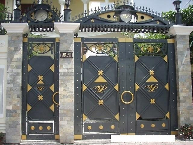 Mẫu cổng sắt đẹp 9