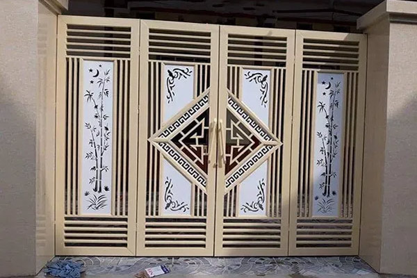 Mẫu cổng sắt đẹp 21