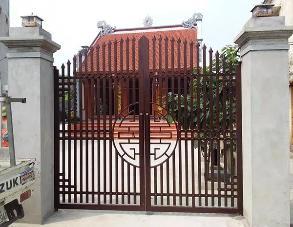 Mẫu cổng sắt đẹp 6