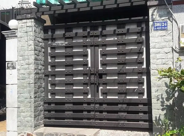Mẫu cổng sắt đẹp