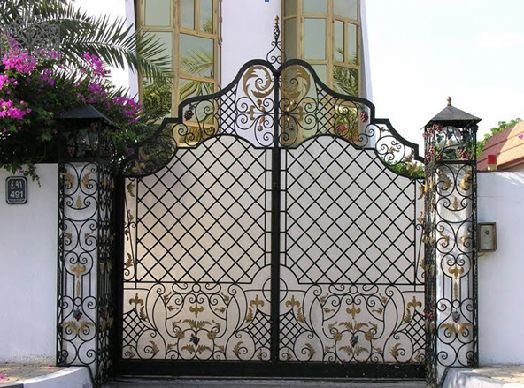 Mẫu cổng sắt đẹp 10