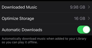 Cách tự động tải các bài hát Apple Music trên thiết bị iOS