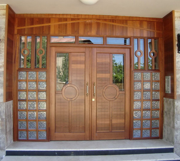 Mẫu cửa gỗ 2 cánh đẹp 4