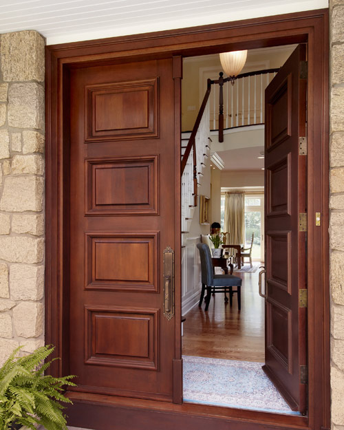 Mẫu cửa gỗ 2 cánh đẹp 7