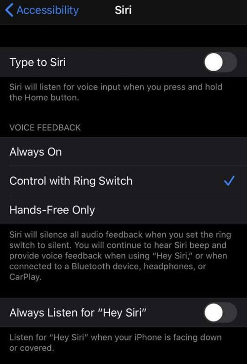 Vô hiệu hoá "Hey Siri" khi úp điện thoại