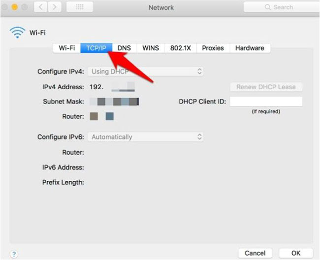 Tìm địa chỉ IP của Mac