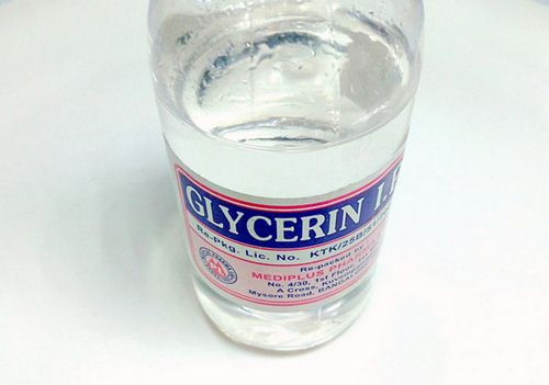 Lưu ý glycerin